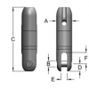Thimble To Bullet Nose - Type 614